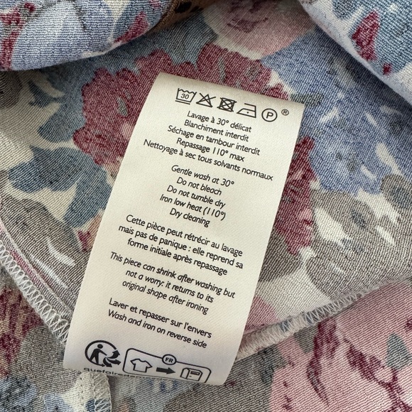 Sezane Tabata Skirt October Flowers Size 34 NWOT - Picture 5 of 6